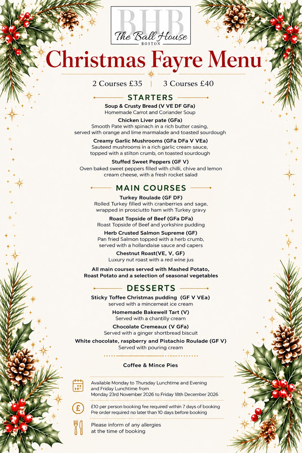 Christmas at The Ball House